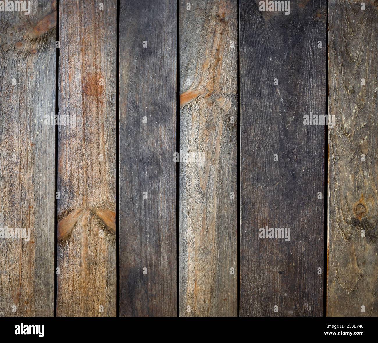 Vecchio pannello in legno rustico. Sfondo texture di sfondo. Vecchio pannello in legno rustico. Sfondo Foto Stock