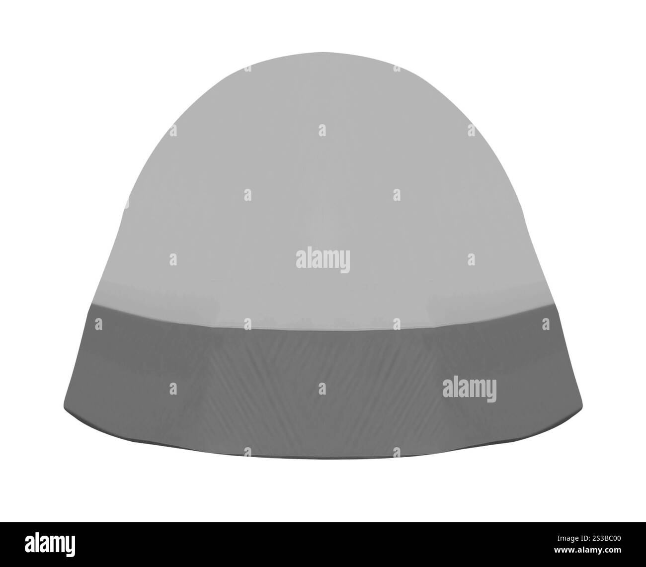 una tenda isolata su sfondo bianco Foto Stock