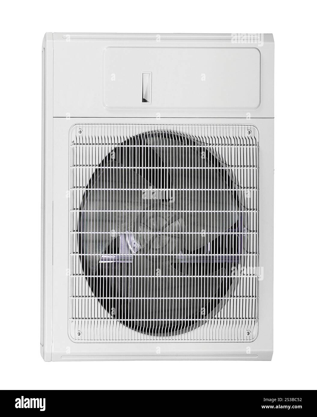 condizionatore isolato su sfondo bianco. condizionatore isolato Foto Stock