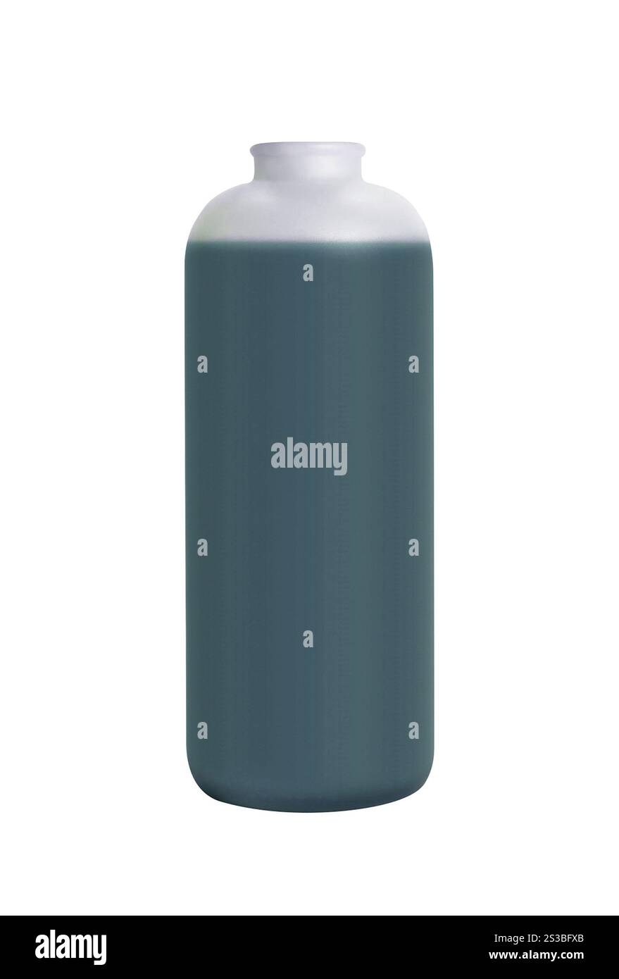 flacone in plastica con detergente isolato Foto Stock