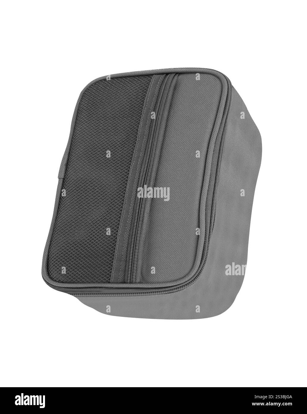 Una custodia a matita isolata. Una custodia a matita isolata su bianco Foto Stock