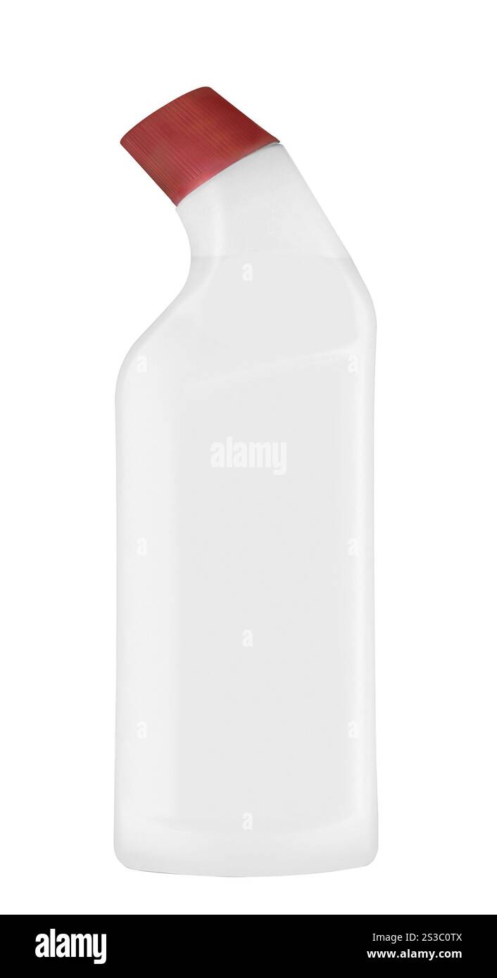 prodotti chimici per uso domestico isolati su sfondo bianco. prodotti chimici per uso domestico Foto Stock