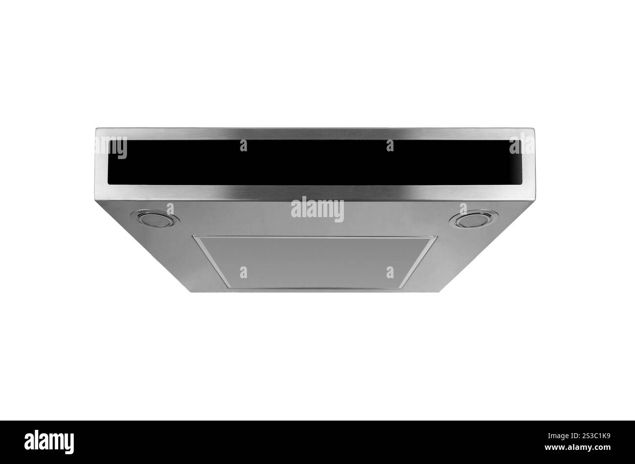 cappa da cucina isolata su sfondo bianco. cappa di cottura isolata su bianco Foto Stock