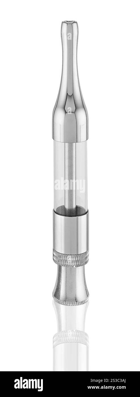 sigaretta elettronica isolata su sfondo bianco. sigaretta elettronica Foto Stock