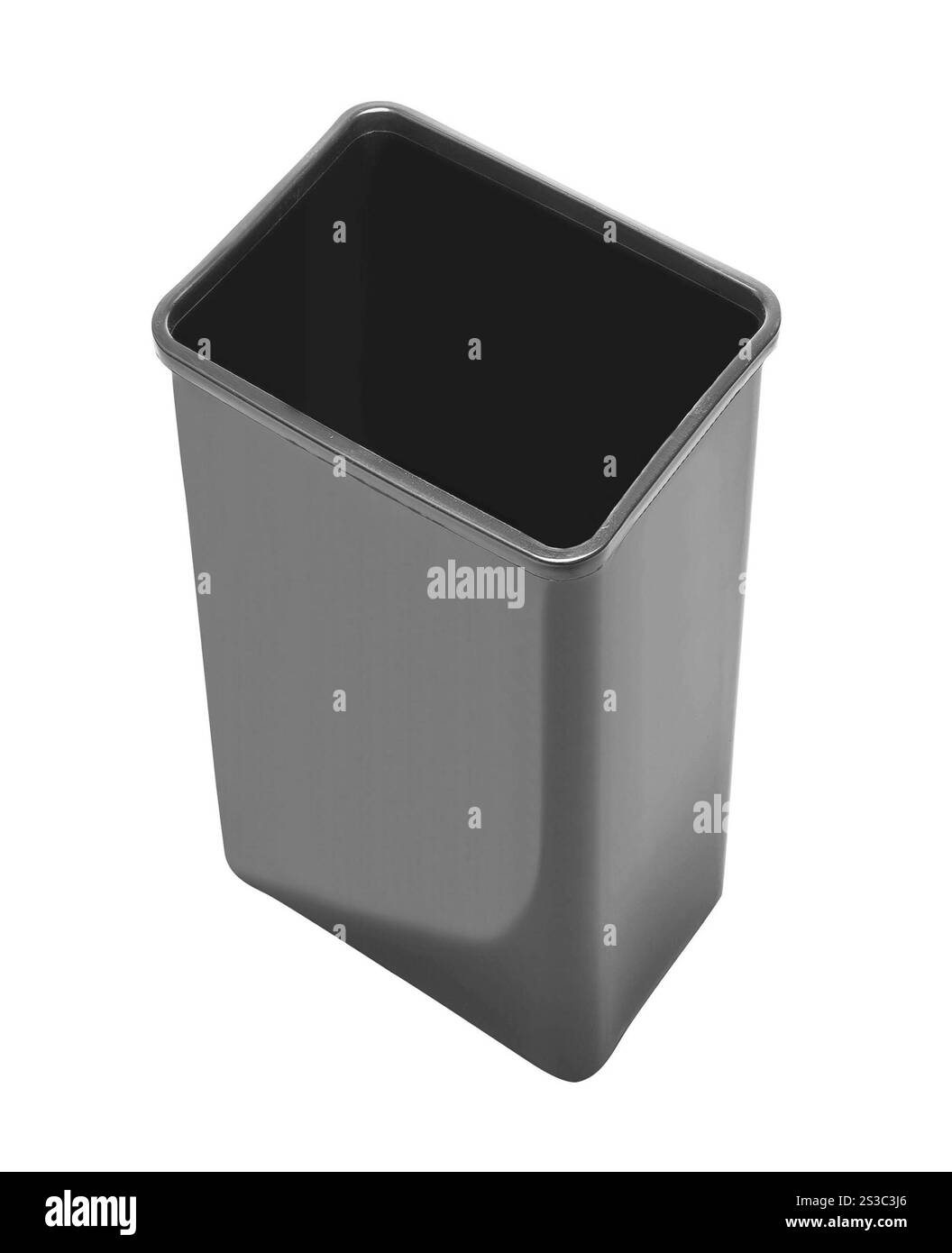 contenitore del coperchio isolato su sfondo bianco. contenitore del coperchio isolato Foto Stock