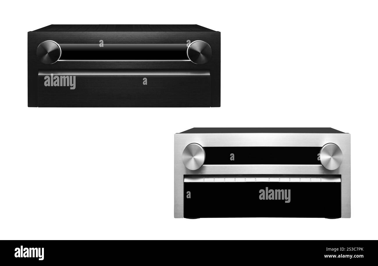 Sistemi audio isolati. Impianto audio isolato Foto Stock