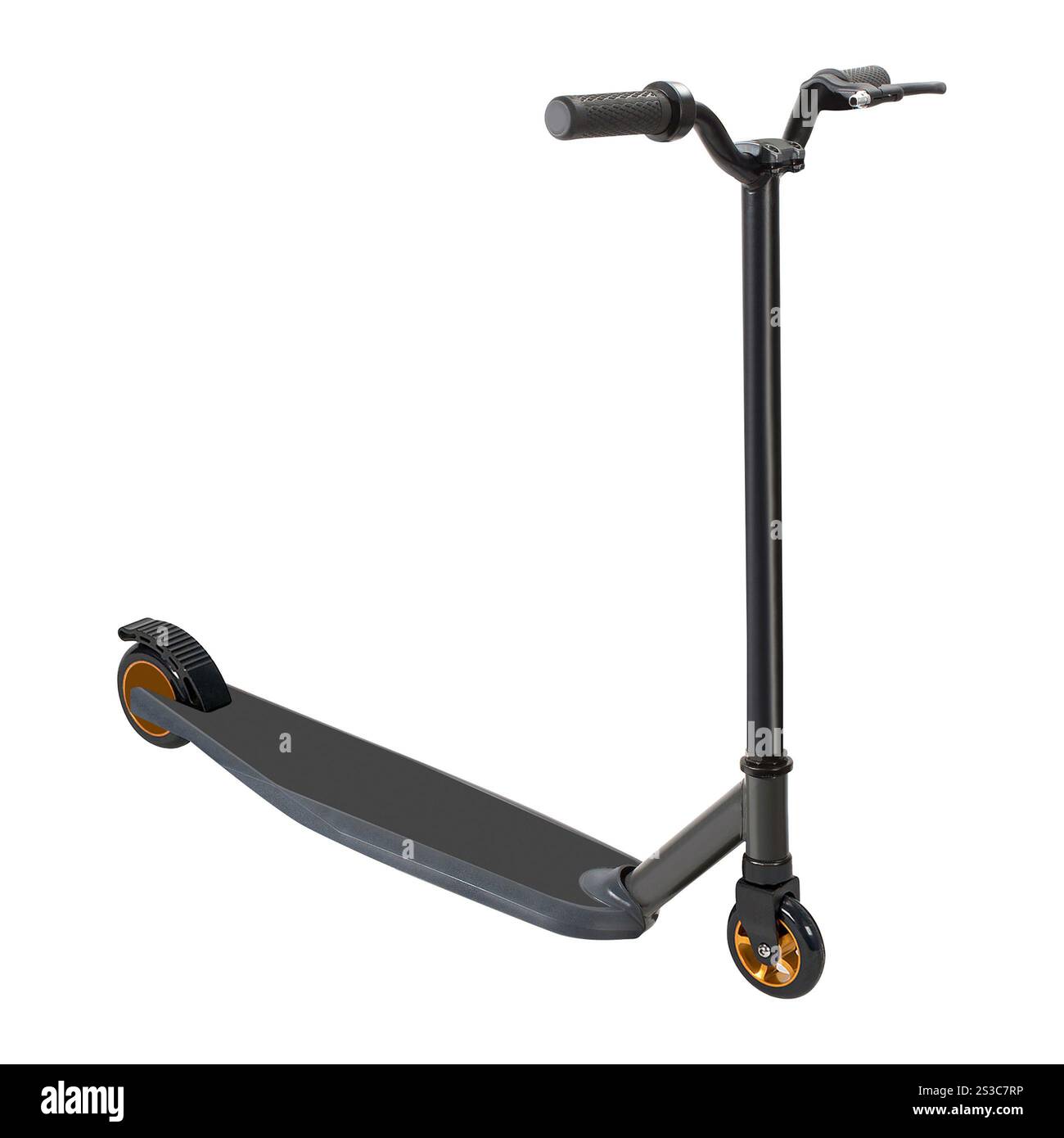 Calci Scooter. Isolato Foto Stock