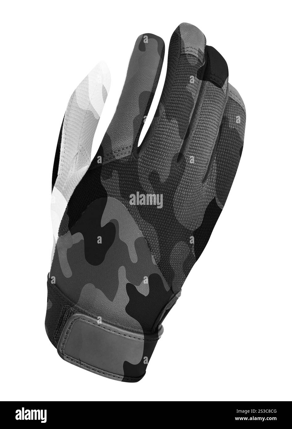 Guanti da sci isolati Foto Stock