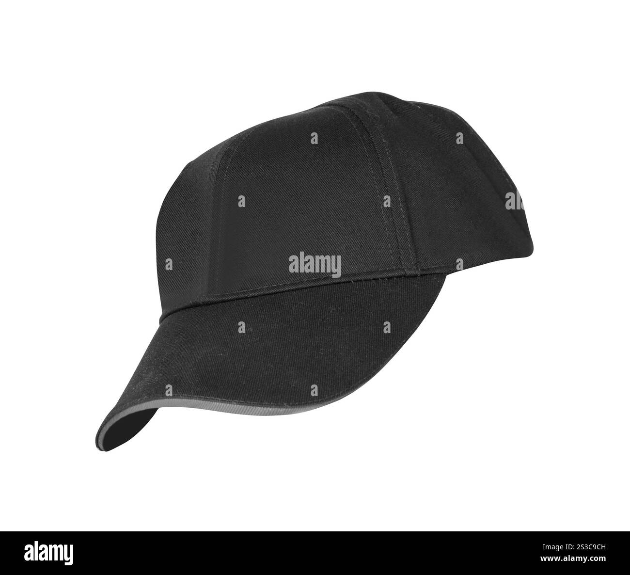 tappo grigio isolato Foto Stock