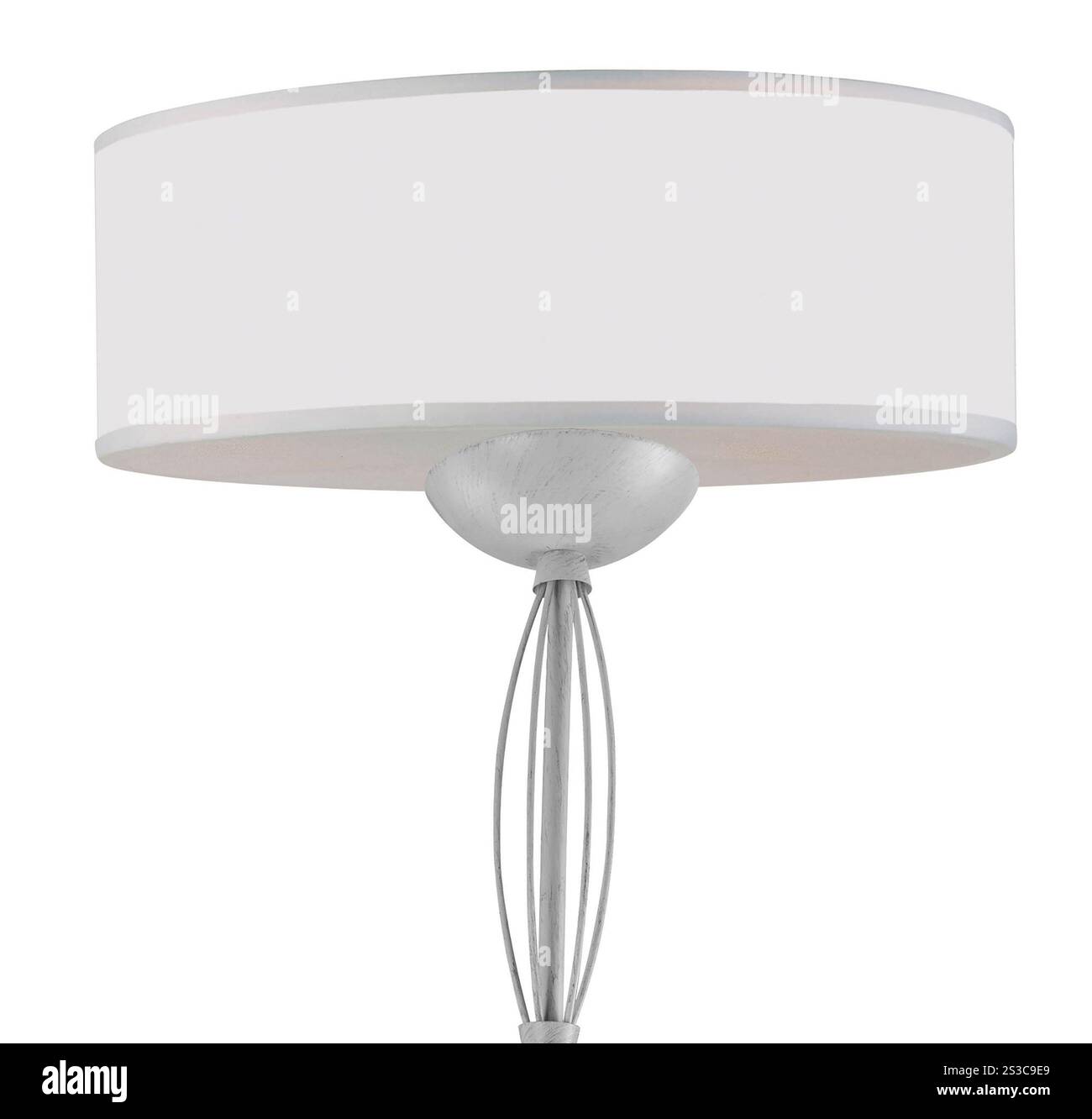 lampadario isolato su sfondo bianco Foto Stock