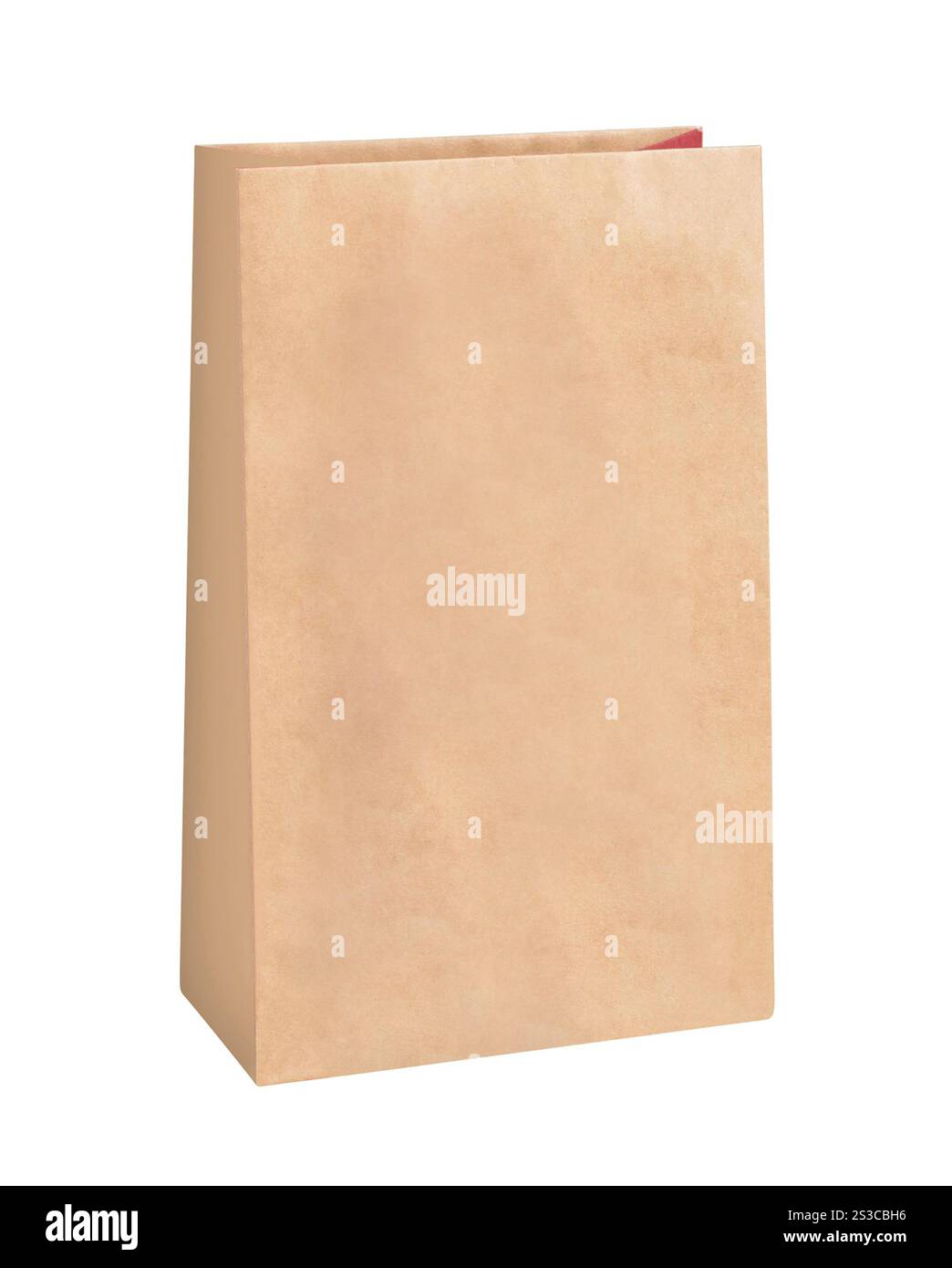 Sacchetto di carta marrone per alimenti Foto Stock