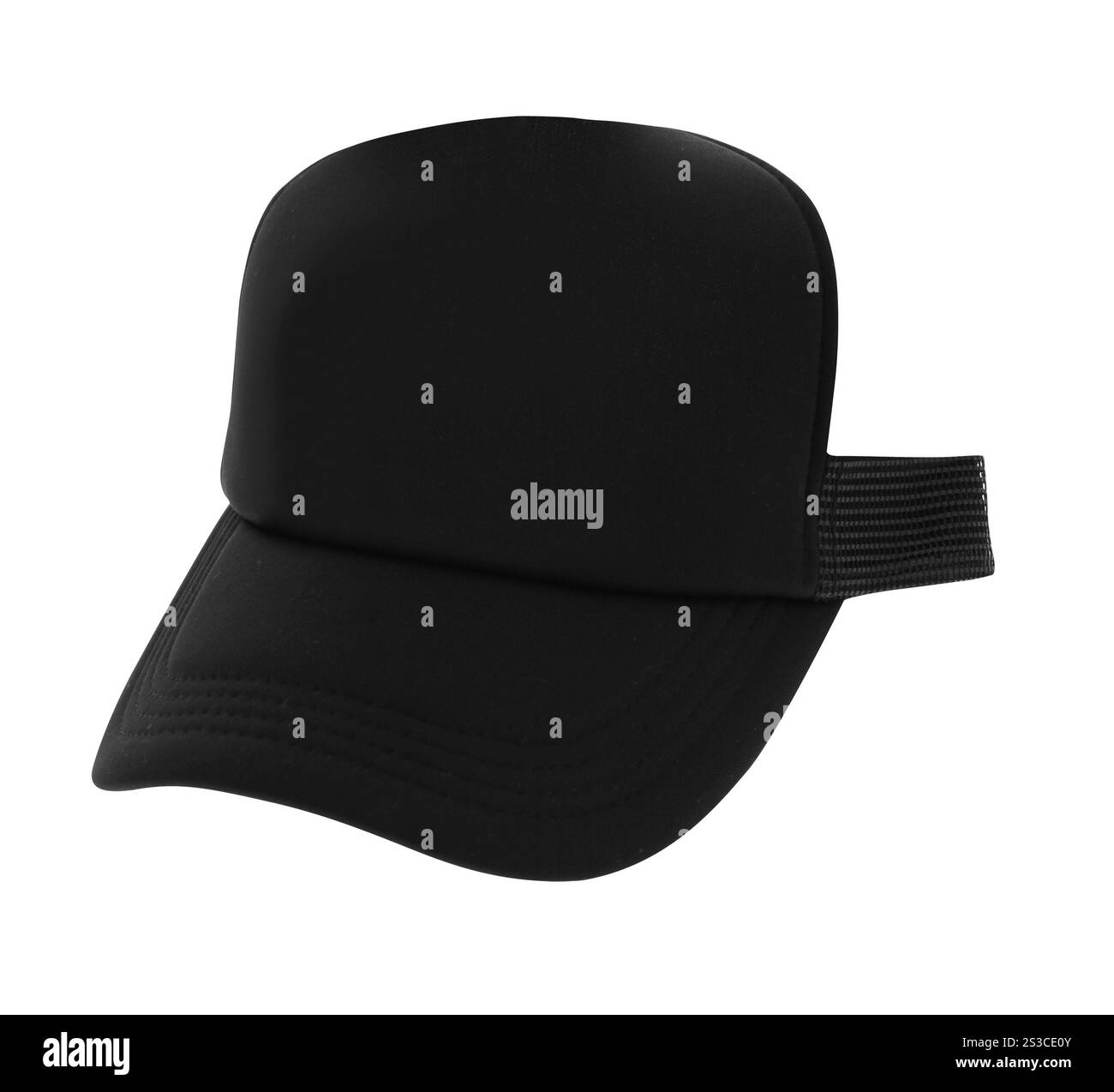 Cappuccio isolato su bianco Foto Stock