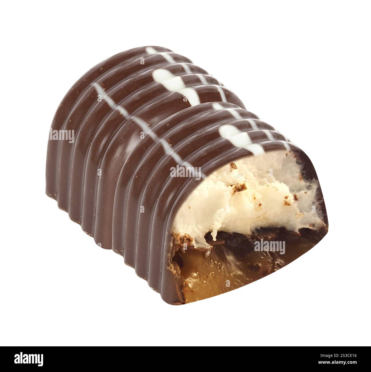barretta di caramelle al cioccolato Foto Stock