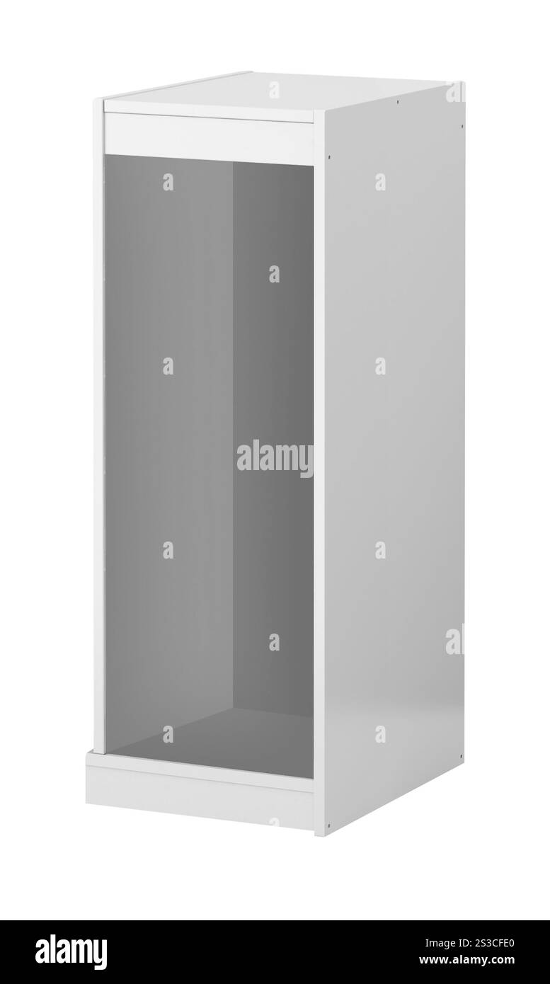 Comodino isolato su sfondo bianco Foto Stock Comodino isolato su sfondo bianco Foto Stock