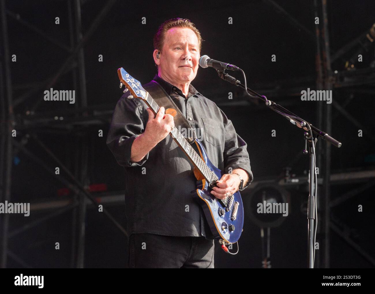 UB40 (Robin Campbell) si esibisce al Rewind South 2023, a Temple Island Meadows, Henley-on-Thames, Inghilterra. REGNO UNITO. Sabato 19 agosto 2023 Foto Stock