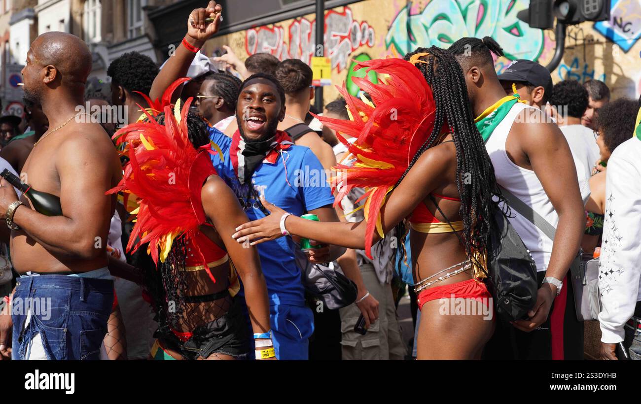 Londra, Regno Unito - 26 agosto 2023 - Notting Hill Carnival 2023 Foto Stock