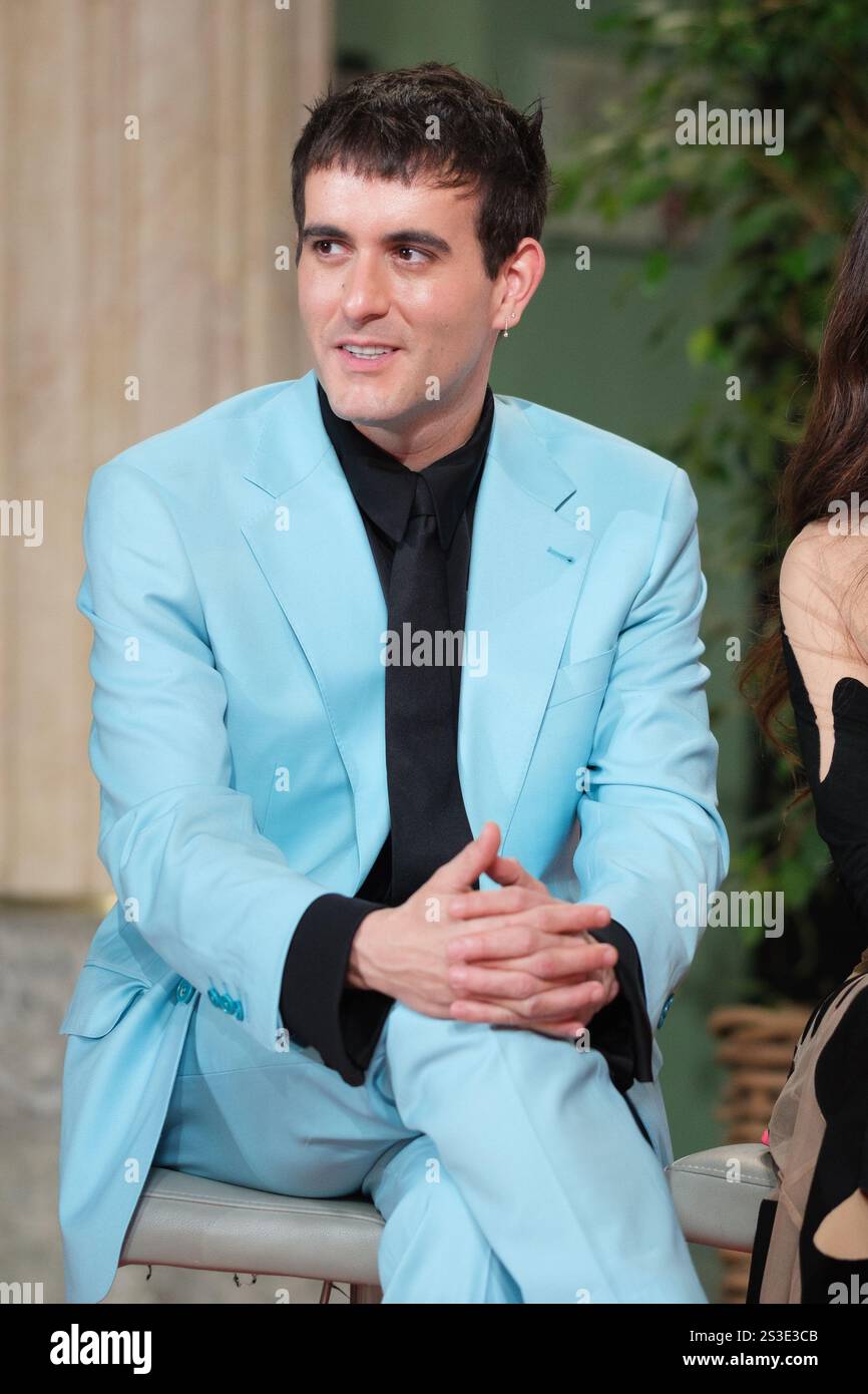Madrid, Spagna. 9 gennaio 2025. Palomo Spagna durante la presentazione di Maestros de la Costura Celebrity a Circulo Bellas Artes a Madrid 9 gennaio 2025 Spagna Credit: SIPA USA/Alamy Live News Foto Stock