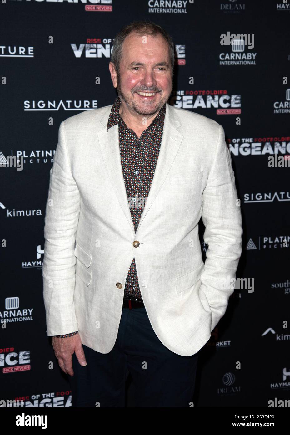 Alan Fletcher partecipa a " Rise of the FootSoldier: Vengeance " - prima mondiale all'Odeon Leicester Square di Londra, Inghilterra. REGNO UNITO. Mercoledì 13 settembre 2023 Foto Stock