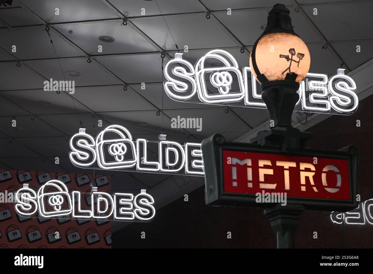 Parigi, Francia. 9 gennaio 2025. Credito di Agence: LE PICTORIUM/Alamy Live News Foto Stock
