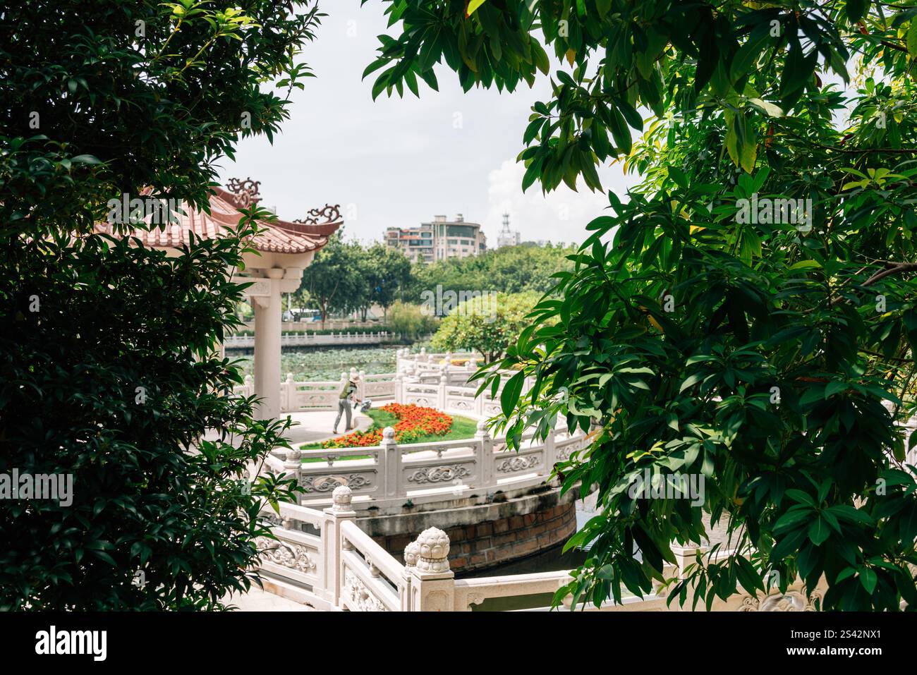 Xiamen, Cina - 21 settembre 2024: Tempio di South Putuo Nanputuo Foto Stock
