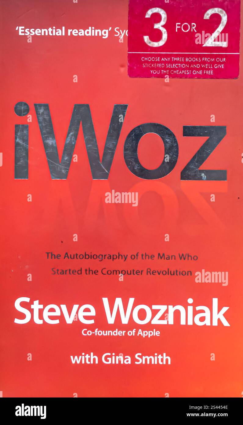 IWoz Libro di Gina Smith e Steve Wozniak 2006 Foto Stock