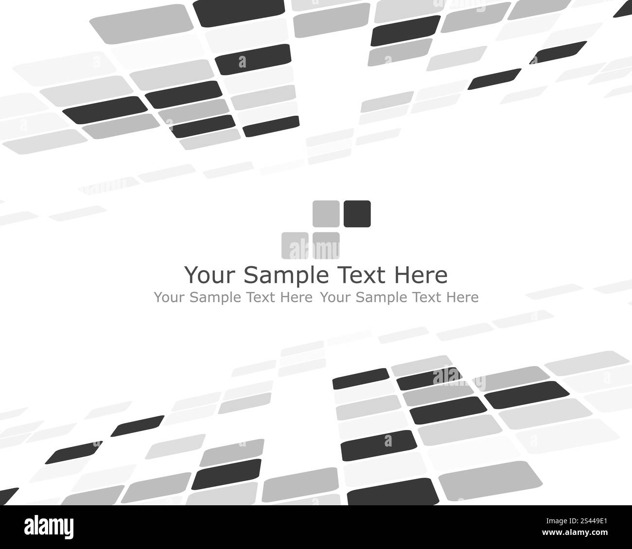 Abstract 3d selezionata background aziendale per l'uso nella progettazione web Illustrazione Vettoriale