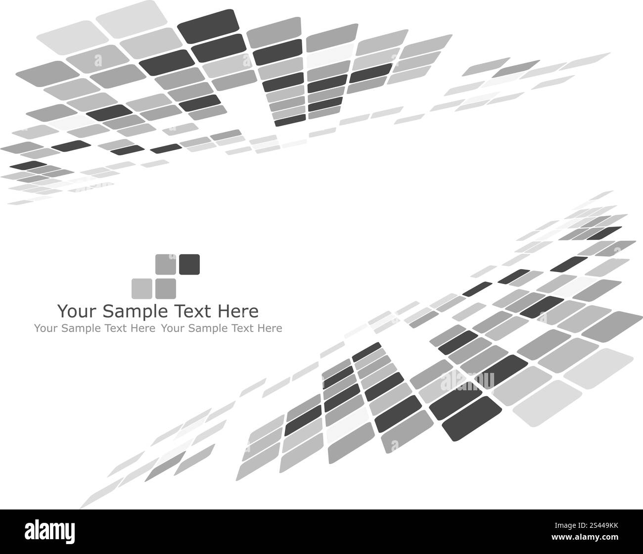 Abstract 3d selezionata background aziendale per l'uso nella progettazione web Illustrazione Vettoriale