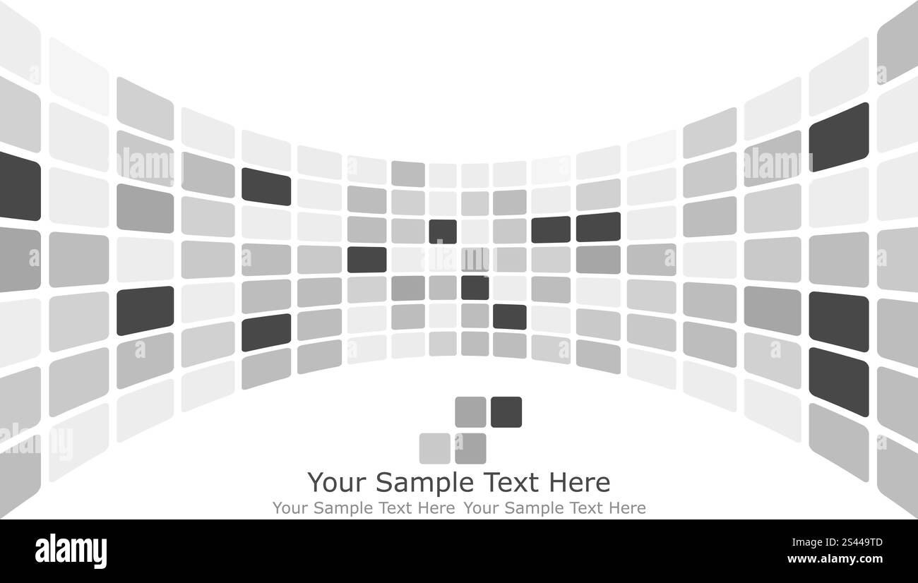 Abstract 3d selezionata background aziendale per l'uso nella progettazione web Illustrazione Vettoriale