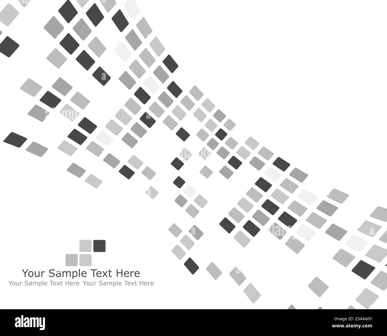Abstract 3d selezionata background aziendale per l'uso nella progettazione web Illustrazione Vettoriale