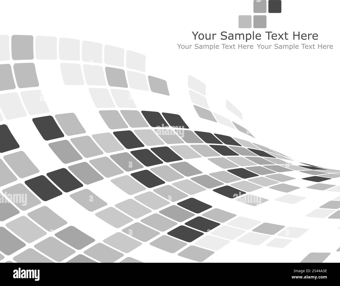 Abstract 3d selezionata background aziendale per l'uso nella progettazione web Illustrazione Vettoriale