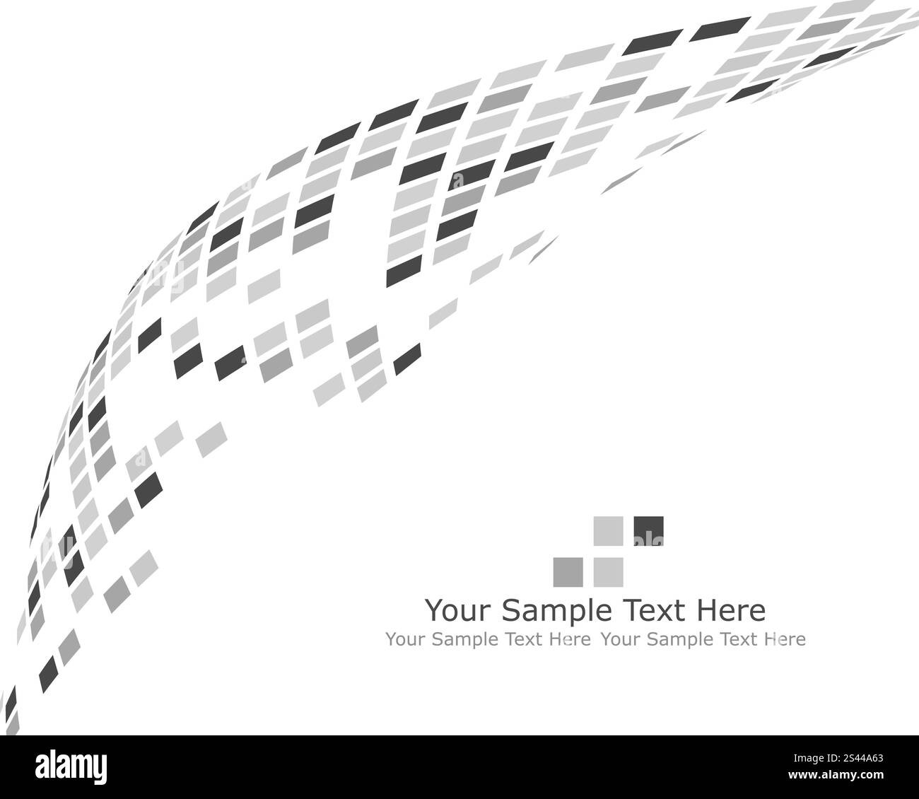 Abstract 3d selezionata background aziendale per l'uso nella progettazione web Illustrazione Vettoriale