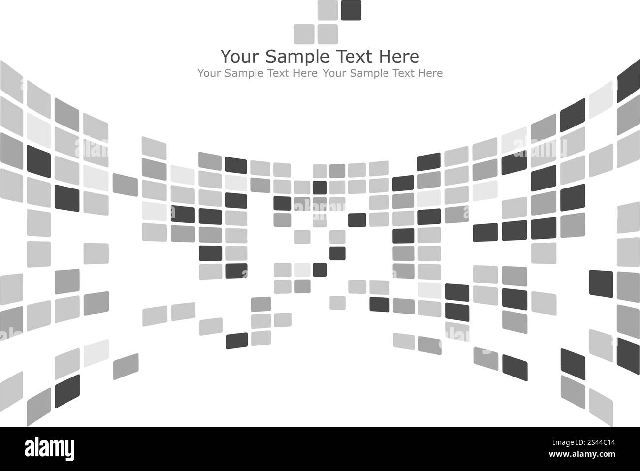 Abstract 3d selezionata background aziendale per l'uso nella progettazione web Illustrazione Vettoriale