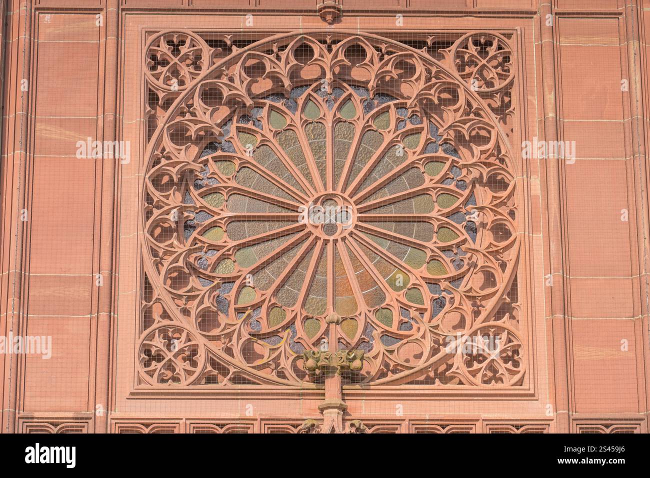 Rheingauer Dom, katholische Pfarrkirche Heilig Kreuz, Bischof-Blum-Platz, Geisenheim, Assia, Germania Foto Stock