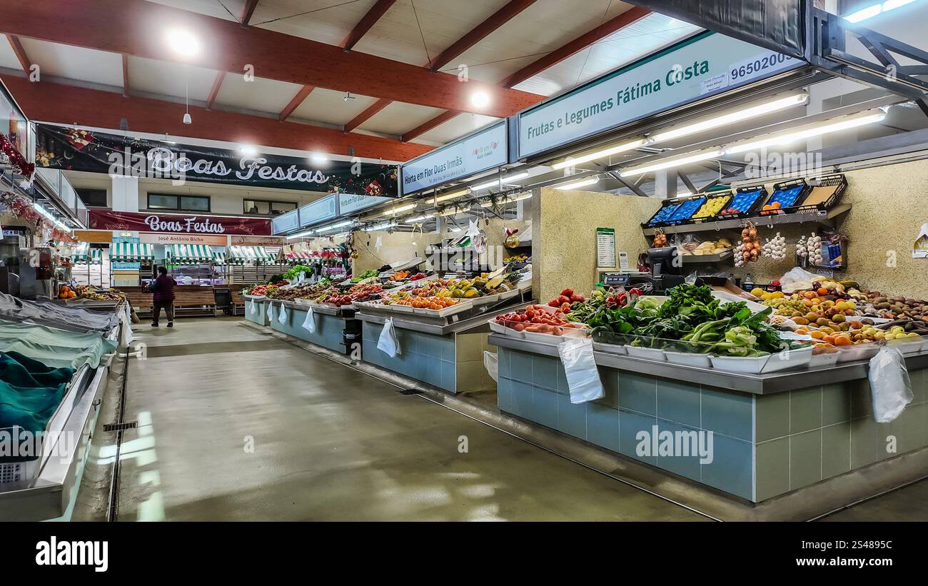 Mercato municipale di Portimão Foto Stock