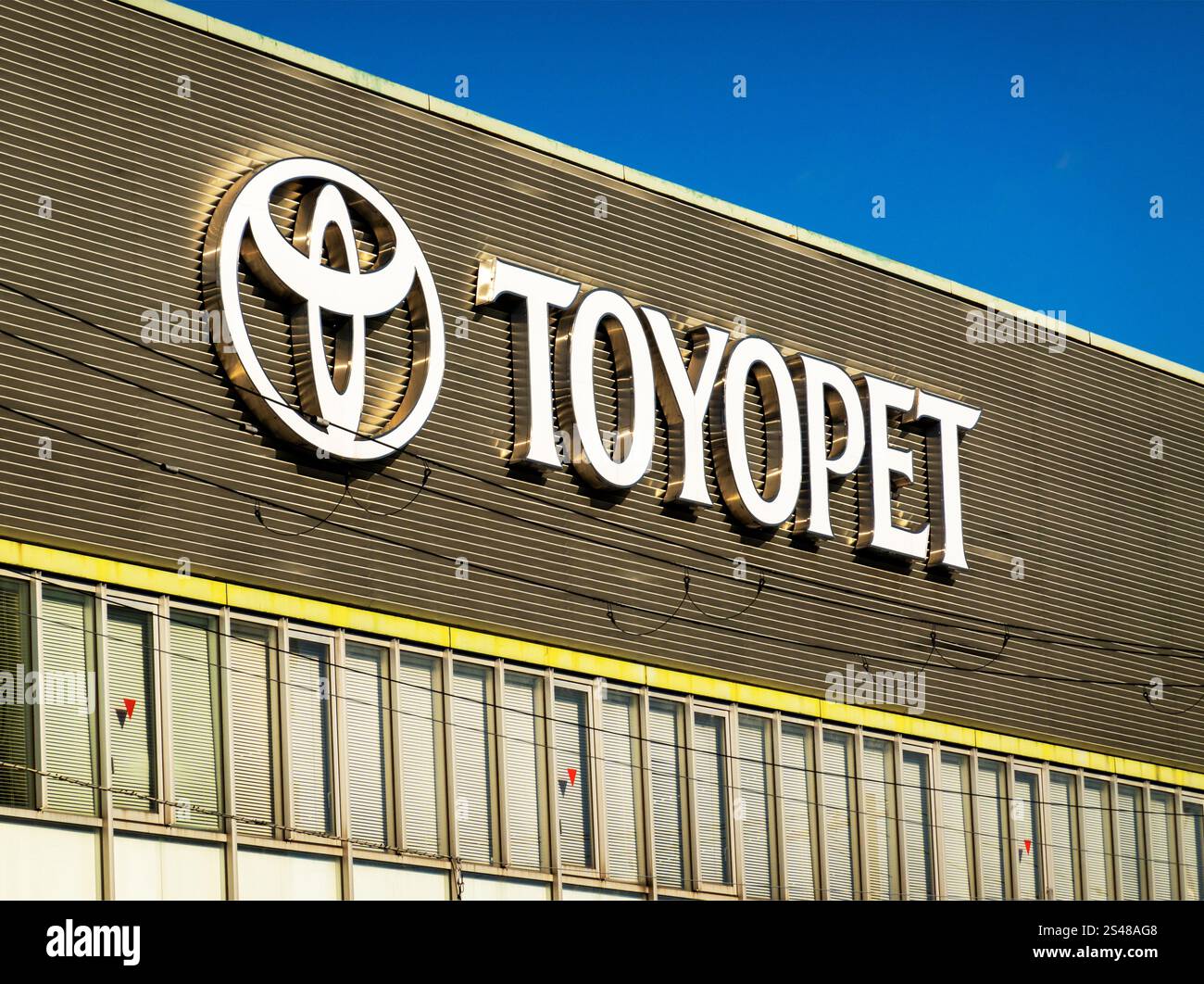 Toyopet era il marchio originale delle auto Toyota a Kyoto in Giappone Foto Stock