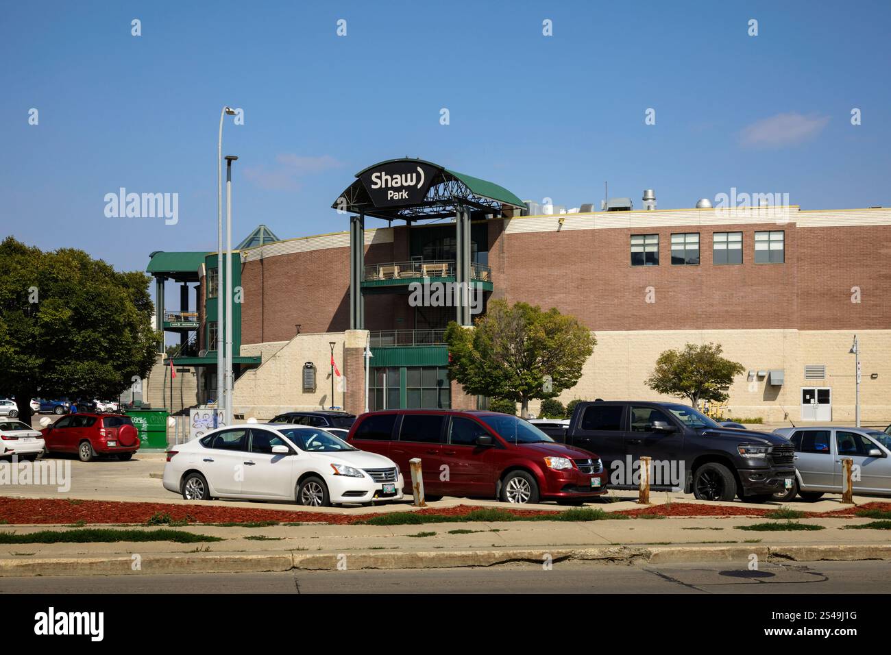Stadio di baseball Blue Cross Park (ex Shaw Park), Winnipeg, Manitoba, Canada Foto Stock