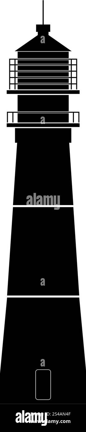 Faro icona . Illustrazione Vettoriale