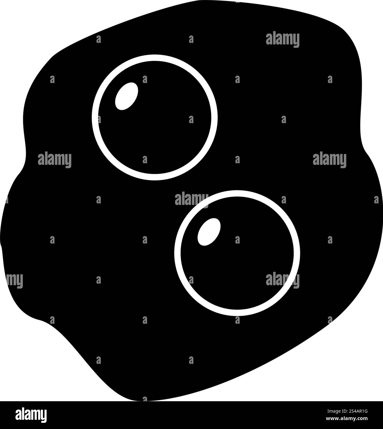 Uova strapazzate icona . Illustrazione Vettoriale