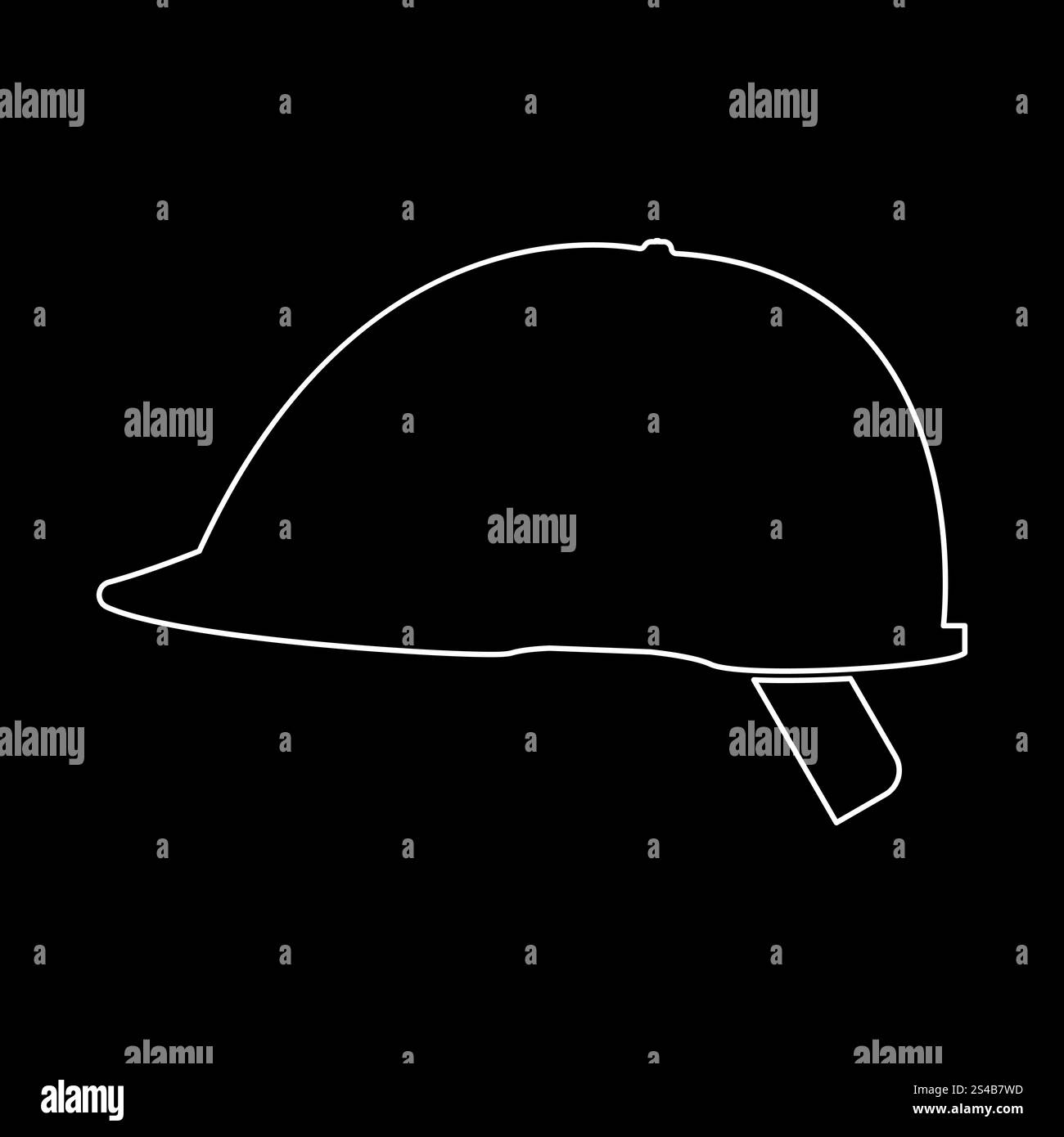 Icona elmetto di sicurezza .. Icona elmetto di sicurezza . Illustrazione Vettoriale