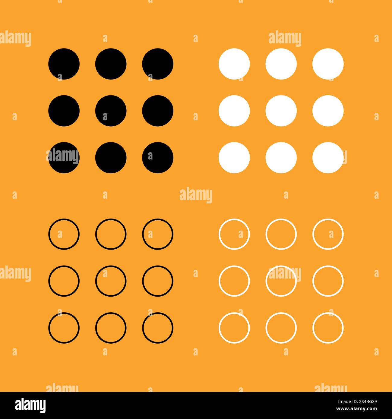 Pulsante di selezione Imposta icona in bianco e nero . Illustrazione Vettoriale Pulsante di selezione Imposta icona in bianco e nero . Illustrazione Vettoriale