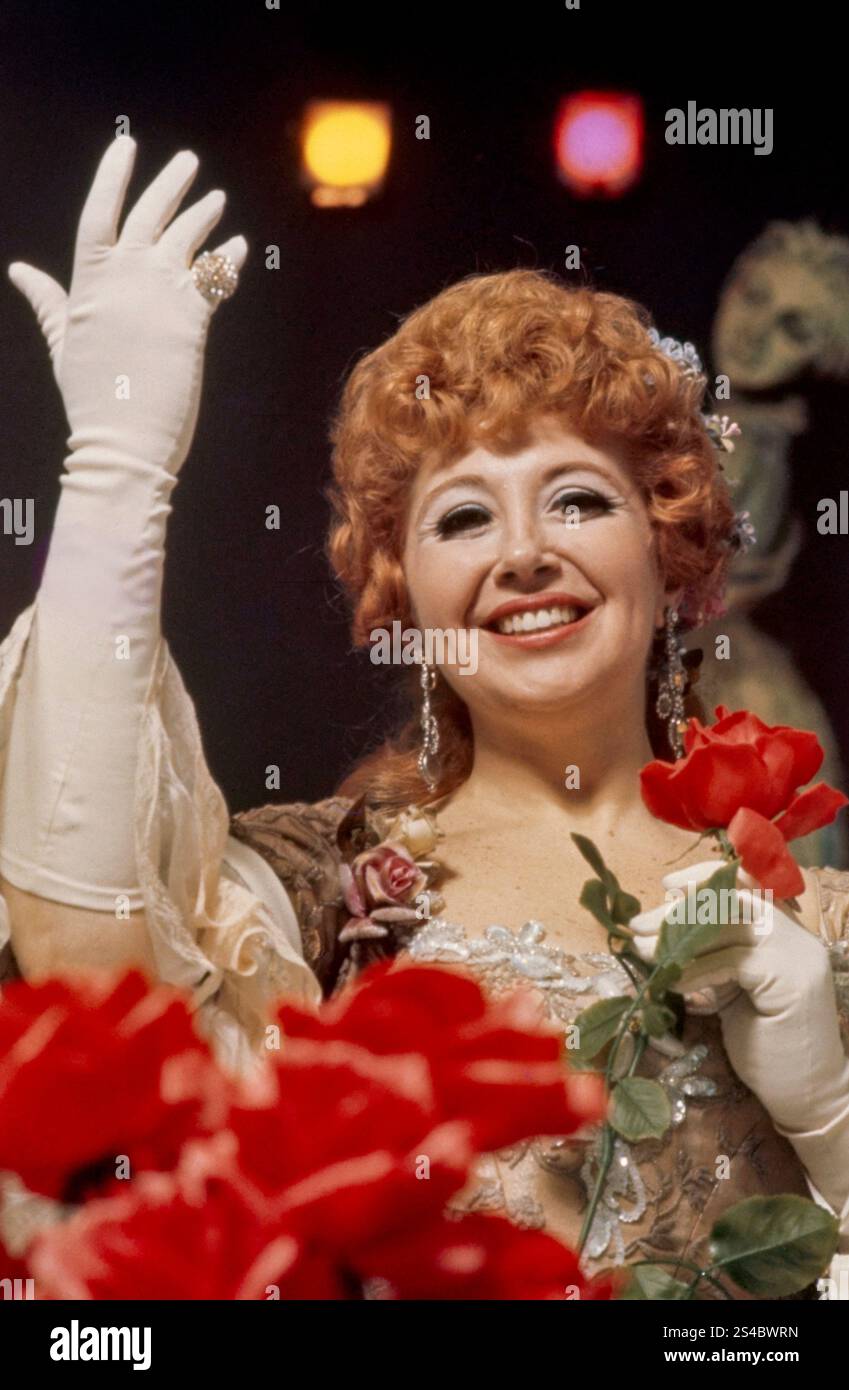 Beverly Sills, cantante d'opera, in "Manon" di Bernard Gotfryd (1924-2016). Foto Stock