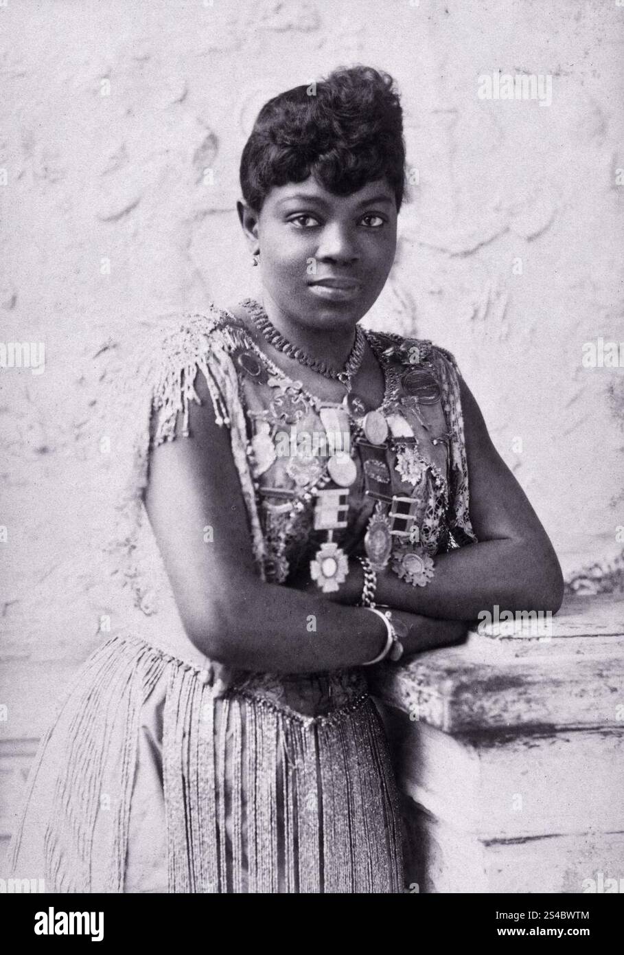 Matilda Sissieretta Jones (nata il 5 gennaio 1869, Portsmouth, Virginia, Stati Uniti - morta il 24 giugno, 1933, Providence (Rhode Island) è stata una cantante d'opera americana, tra i più grandi soprani tra la fine del XIX e l'inizio del XX secolo. Foto Stock