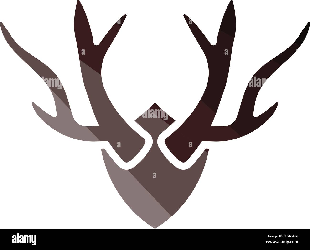Icona Cervo’s corni. Icona Cervo’s corni. Design piatto a colori. Illustrazione vettoriale. Illustrazione Vettoriale Icona Cervo’s corni. Icona Cervo’s corni. Design piatto a colori. Illustrazione vettoriale. Illustrazione Vettoriale