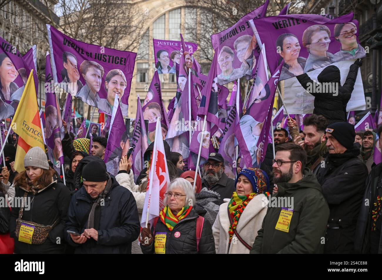 Parigi, Francia. 11 gennaio 2025. Credito di Agence: LE PICTORIUM/Alamy Live News Foto Stock