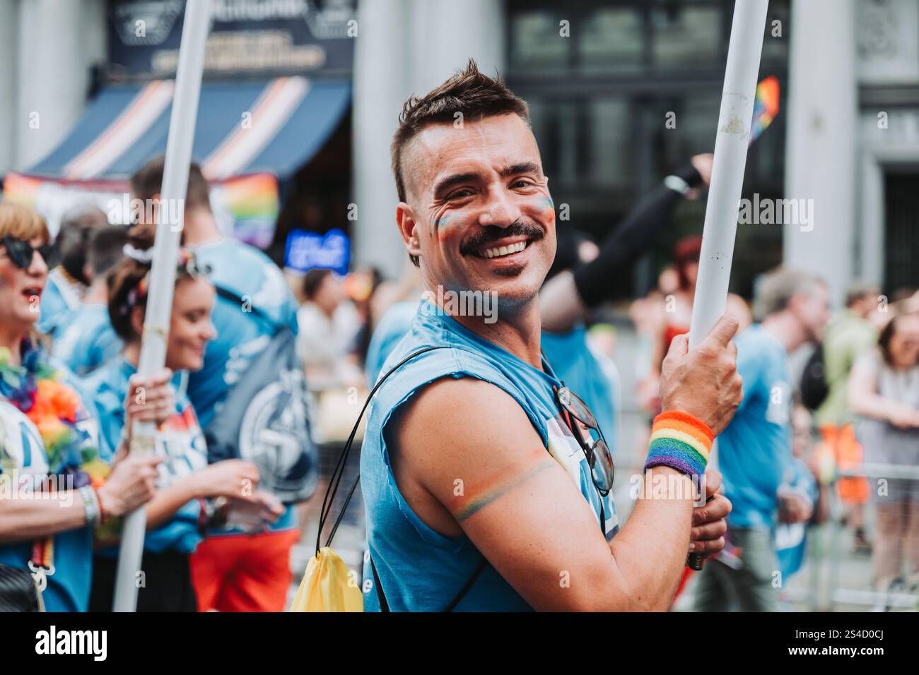 Fotografia di eventi dal Pride of London 2024 Foto Stock