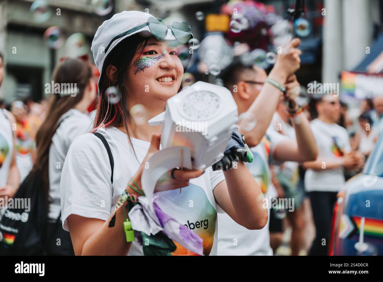 Fotografia di eventi dal Pride of London 2024 Foto Stock