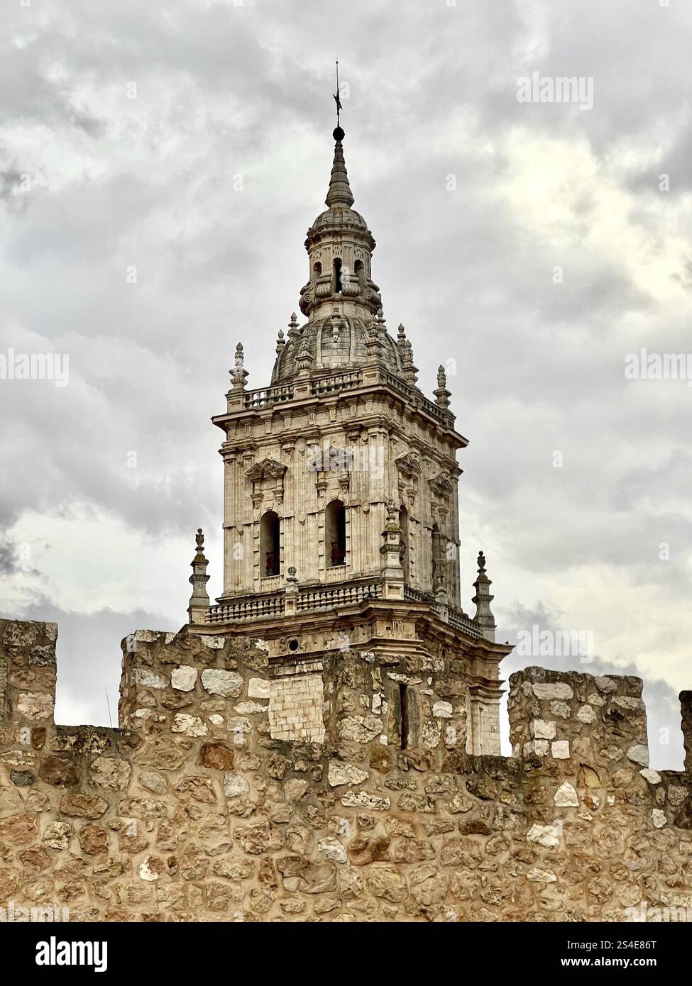 Cattedrale, El Burgo de Osma, provincia di Soria, Castilla-Leon, Spagna, Europa Foto Stock