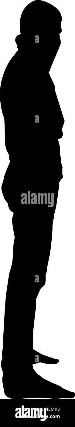 L'uomo con la bandana sul suo volto che nasconde il suo concetto di identità del concetto di ribellione protesta icona colore nero illustrazione vettoriale stile piatto semplice immagine Illustrazione Vettoriale