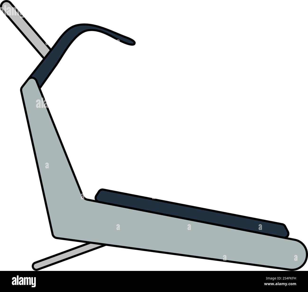 Icona di tapis roulant. Illustrazione Vettoriale. Illustrazione Vettoriale