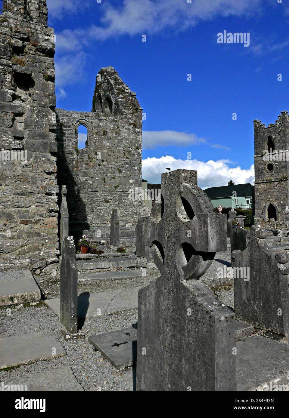 Abbazia di Cong, contea di Mayo, provincia di Connacht, Repubblica d'Irlanda, Europa Foto Stock